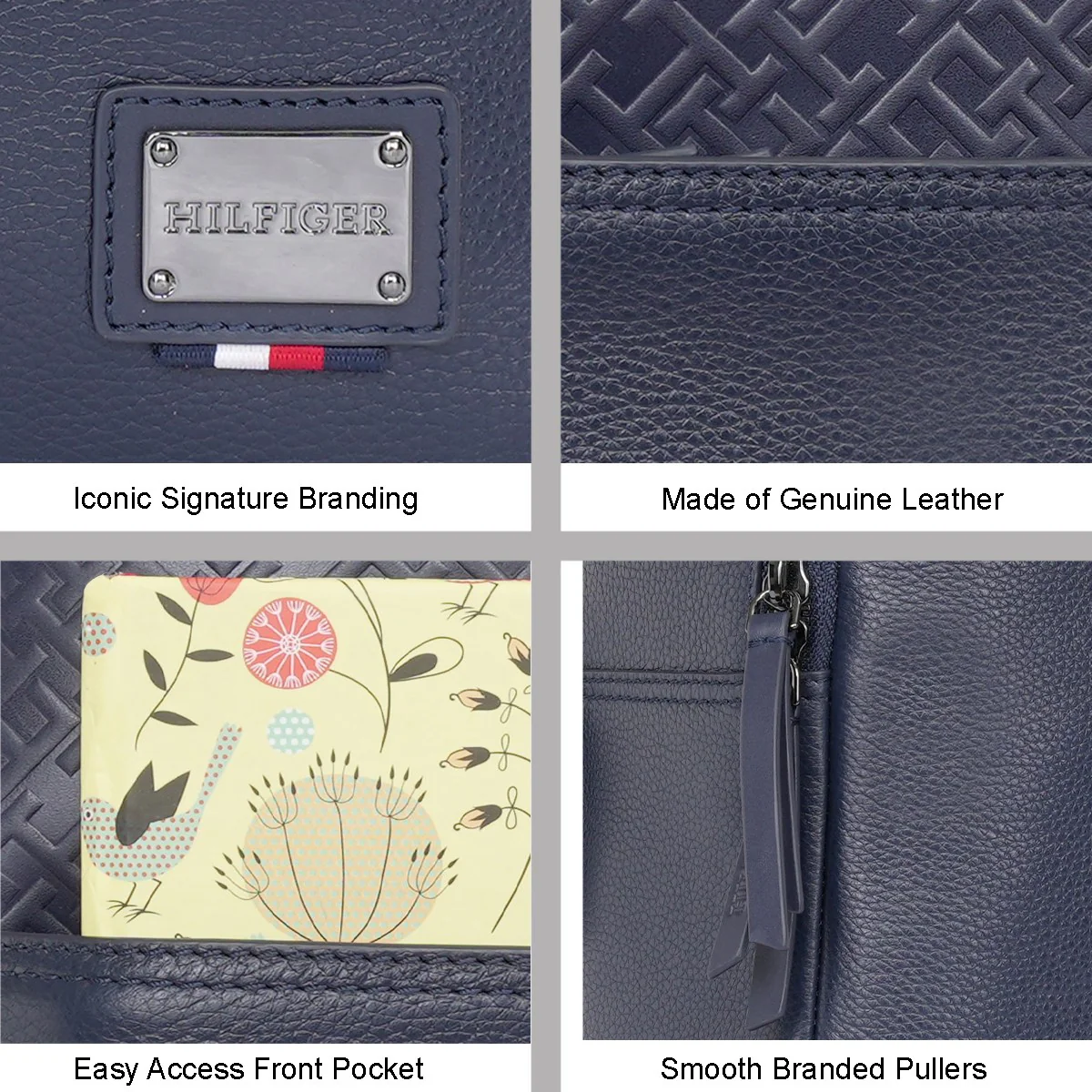 Tommy Hilfiger Hackney Premium Laptop Backpack - Image 5