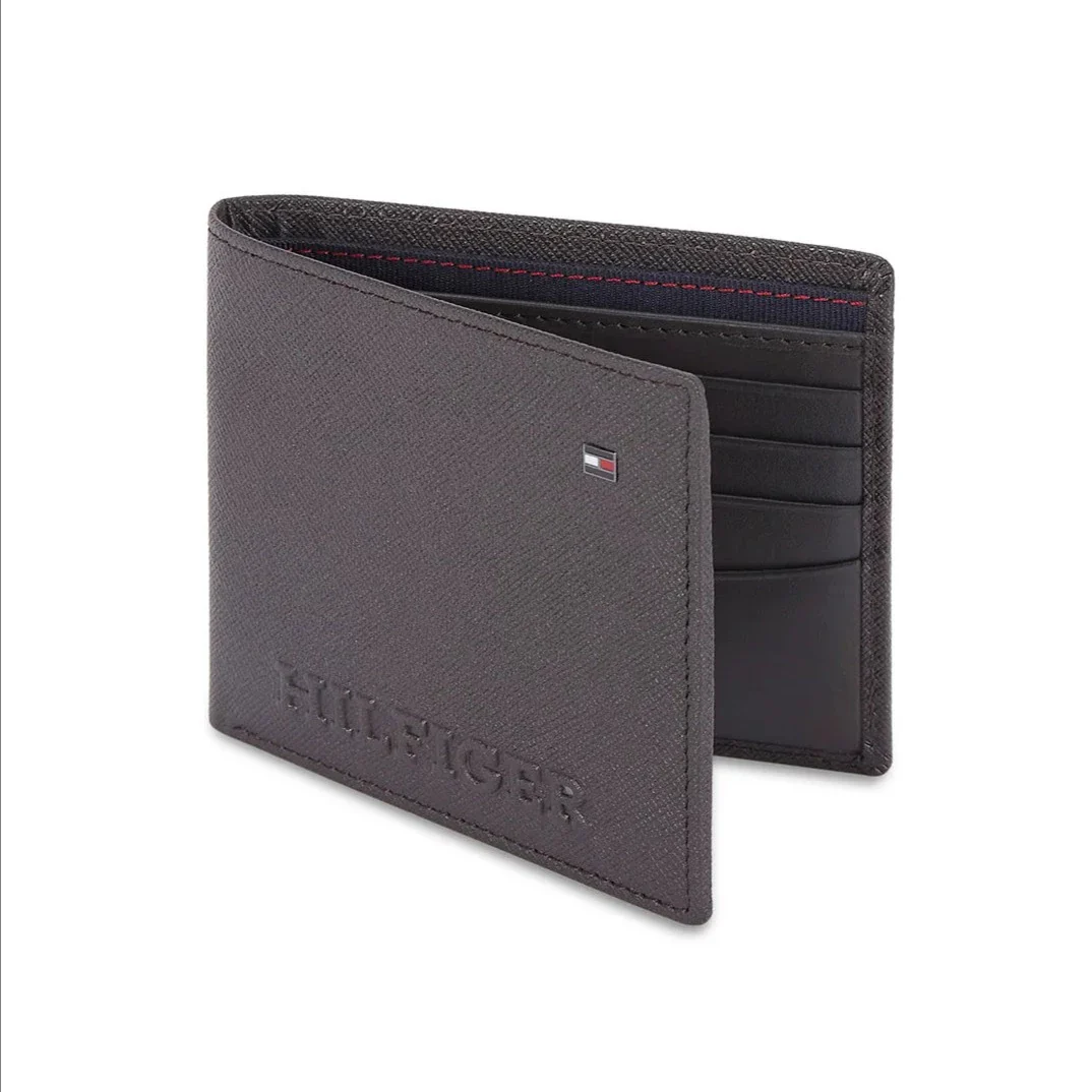 Tommy Hilfiger Harstad Men's Leather Slimfold Wallet - Image 2