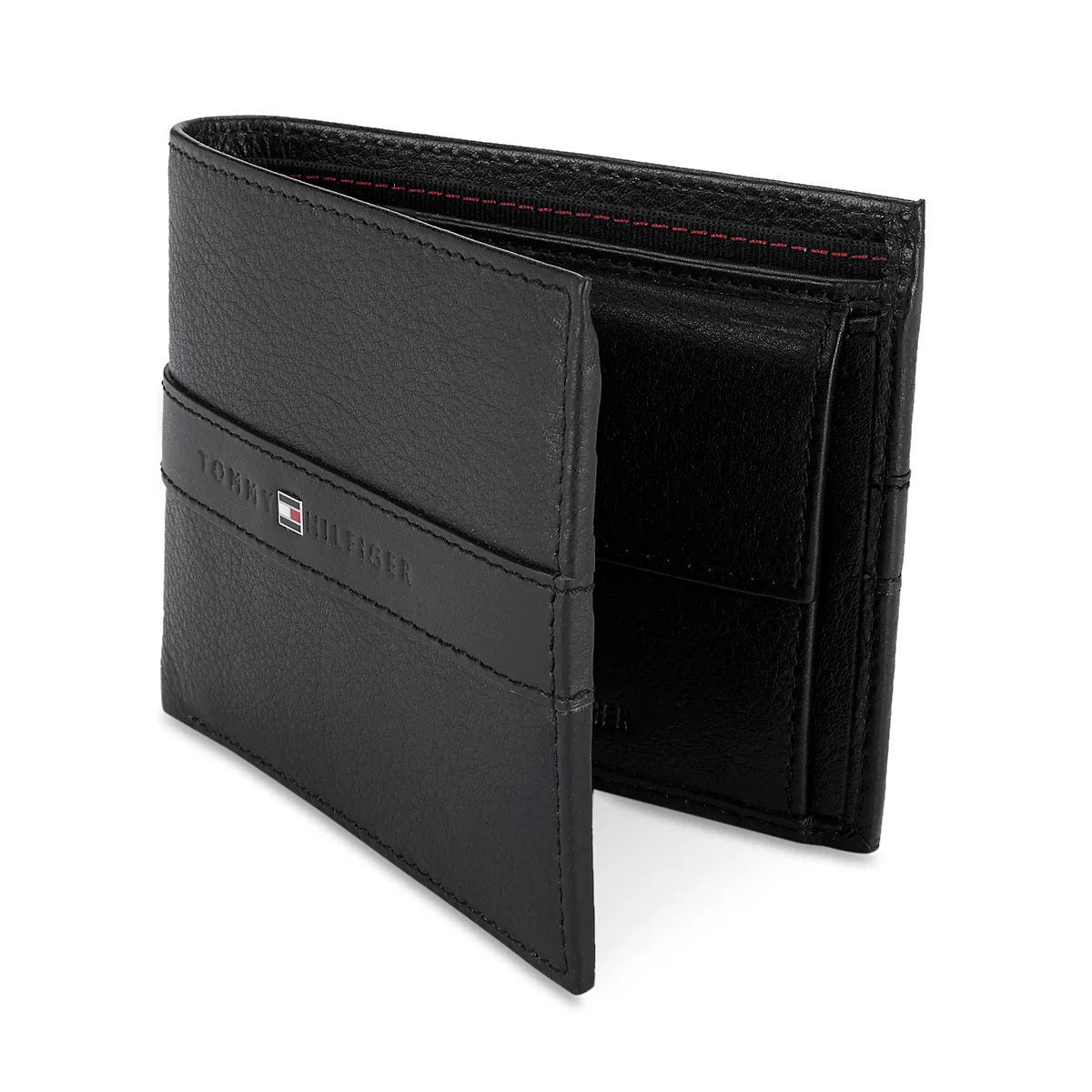 Tommy Hilfiger Hexton Men's Leather Global Coin Wallet - Image 2