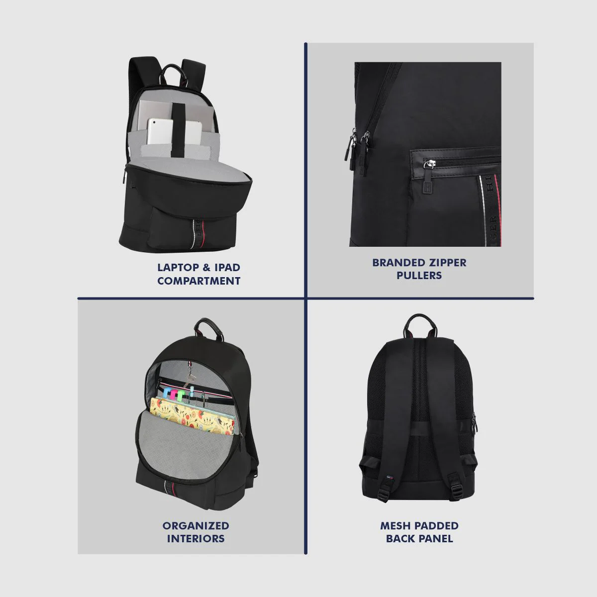 Tommy Hilfiger Hogback Laptop Backpack - Image 4