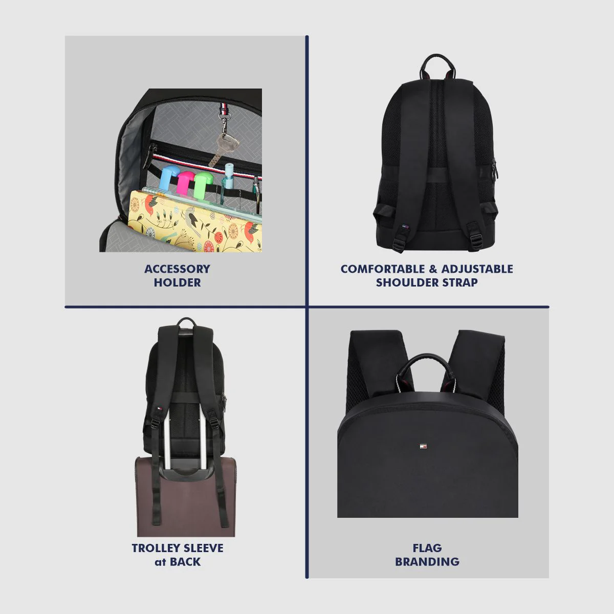 Tommy Hilfiger Hogback Laptop Backpack - Image 5