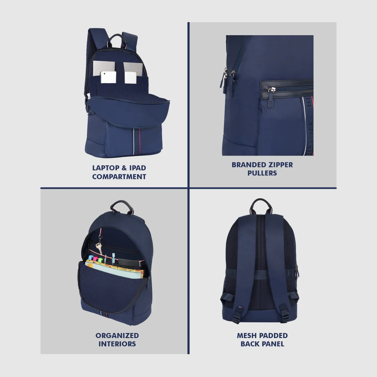 Tommy Hilfiger Hogback Laptop Backpack - Image 4
