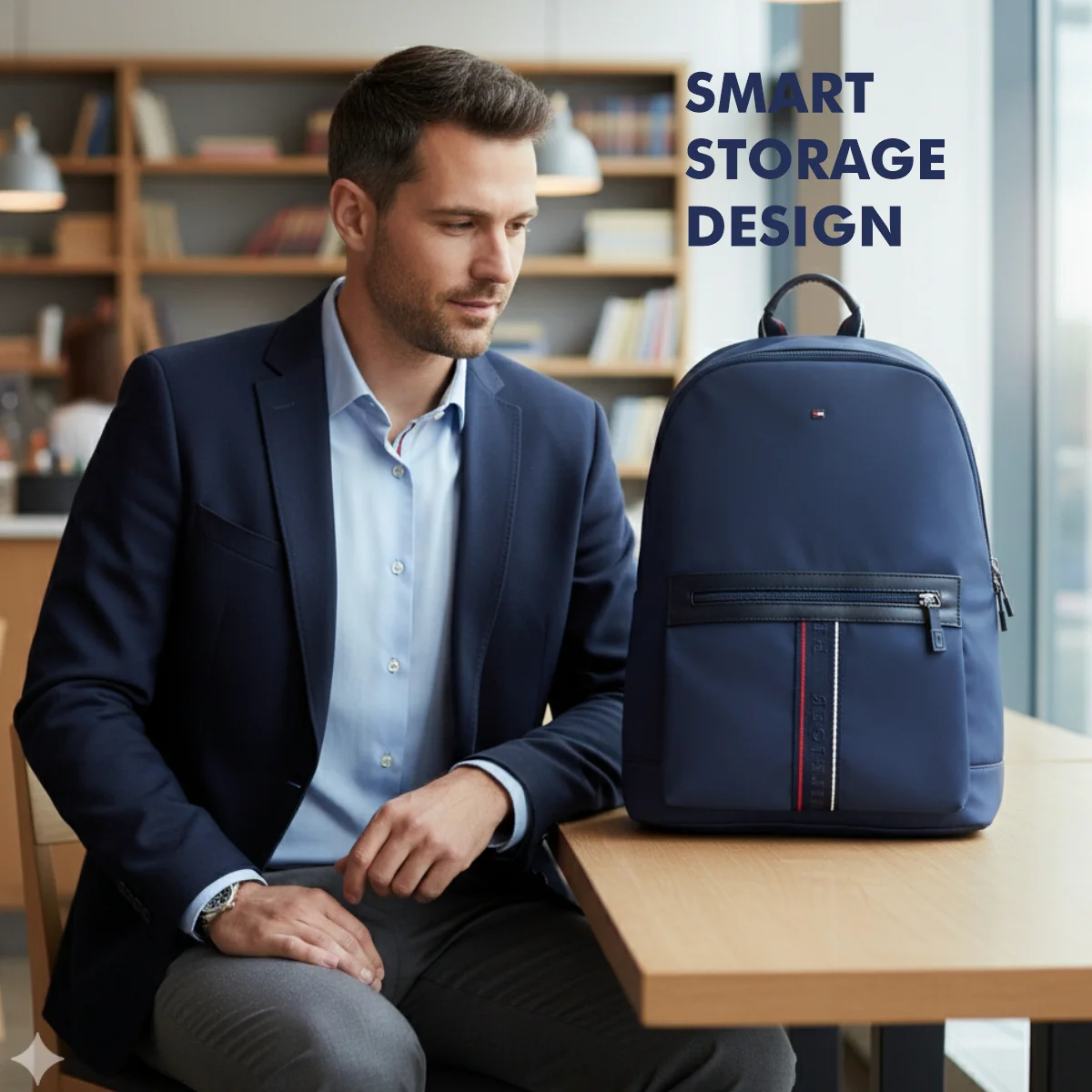 Tommy Hilfiger Hogback Laptop Backpack - Image 6