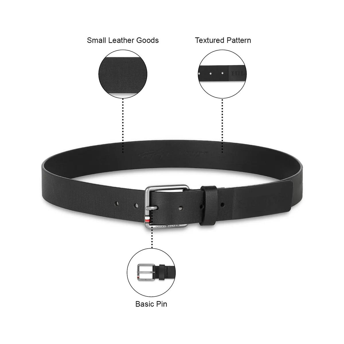 Tommy Hilfiger Horsens Men's Leather Belt - Image 8