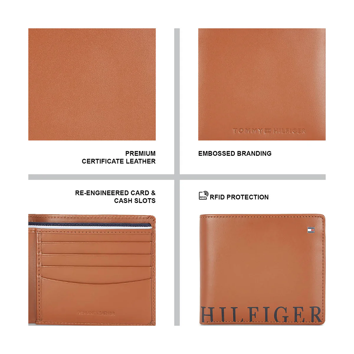Tommy Hilfiger Horten Men's Leather Wallet - Image 12