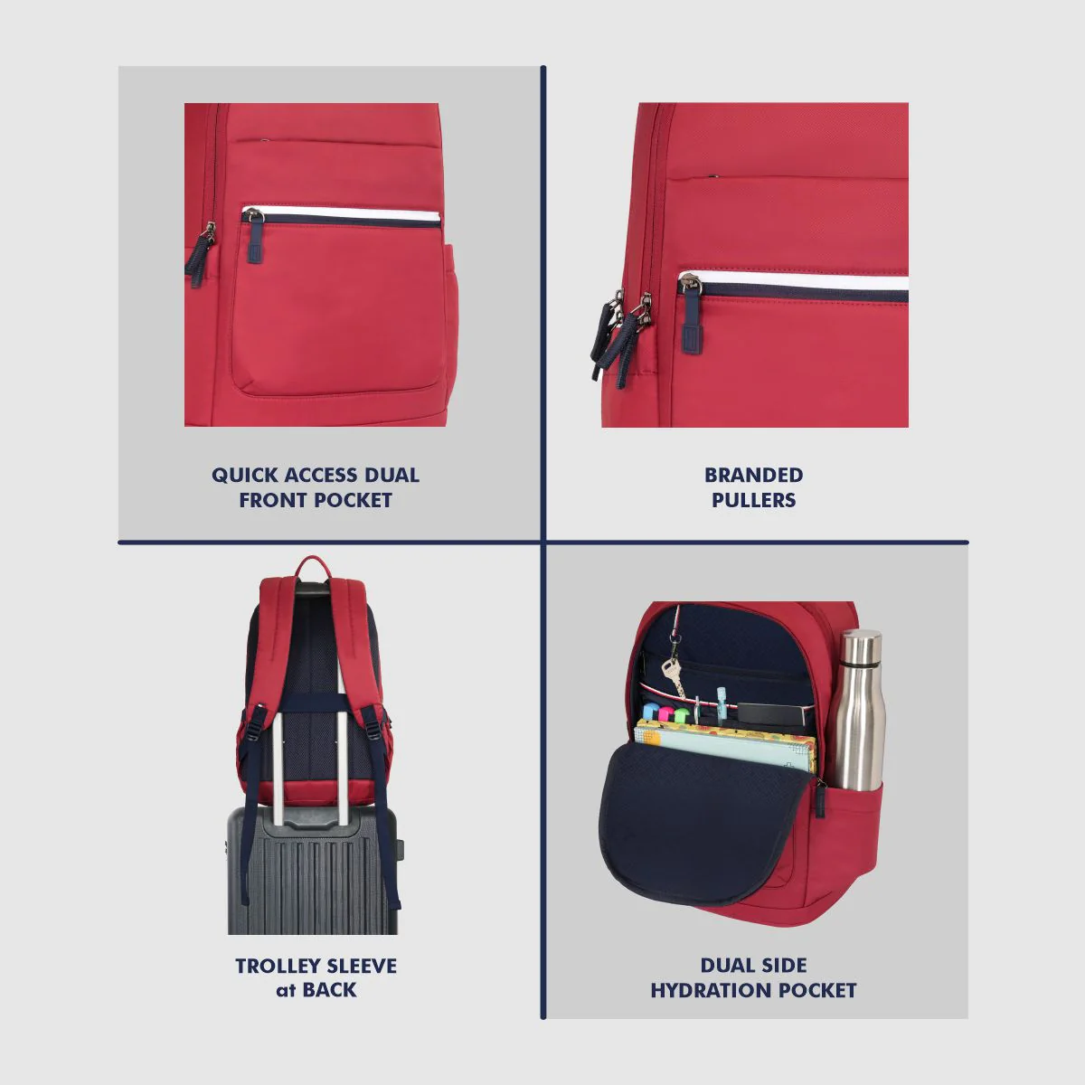 Tommy Hilfiger Hubbard Laptop Backpack - Image 5