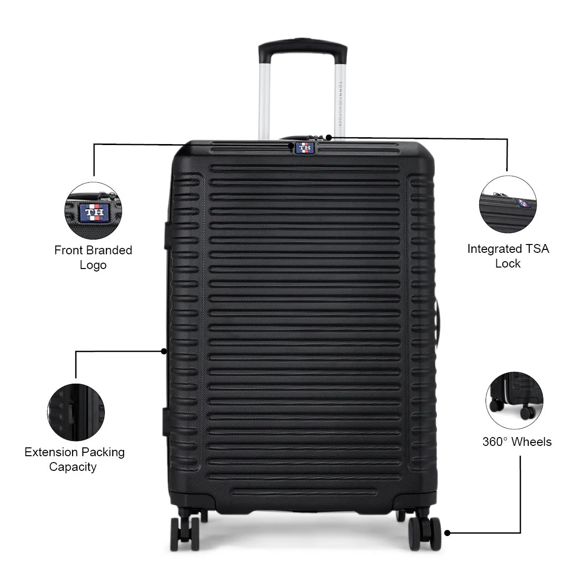 Tommy Hilfiger Hummer X ABS Hard Luggage - Image 5