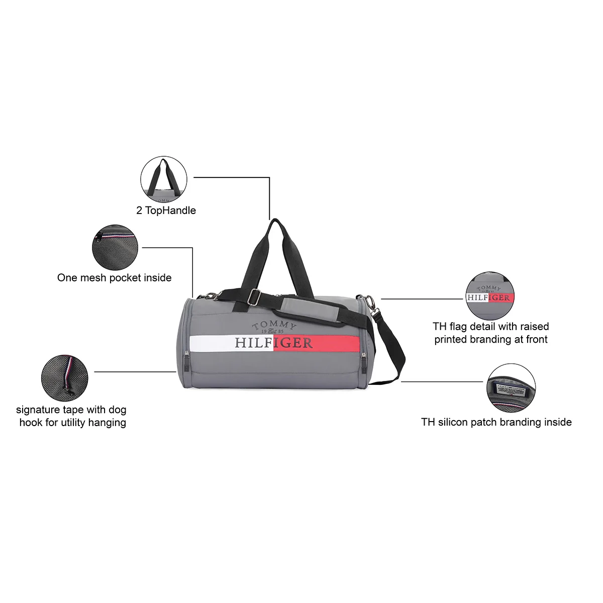 Tommy Hilfiger Insignia Duffle Bags - Image 8
