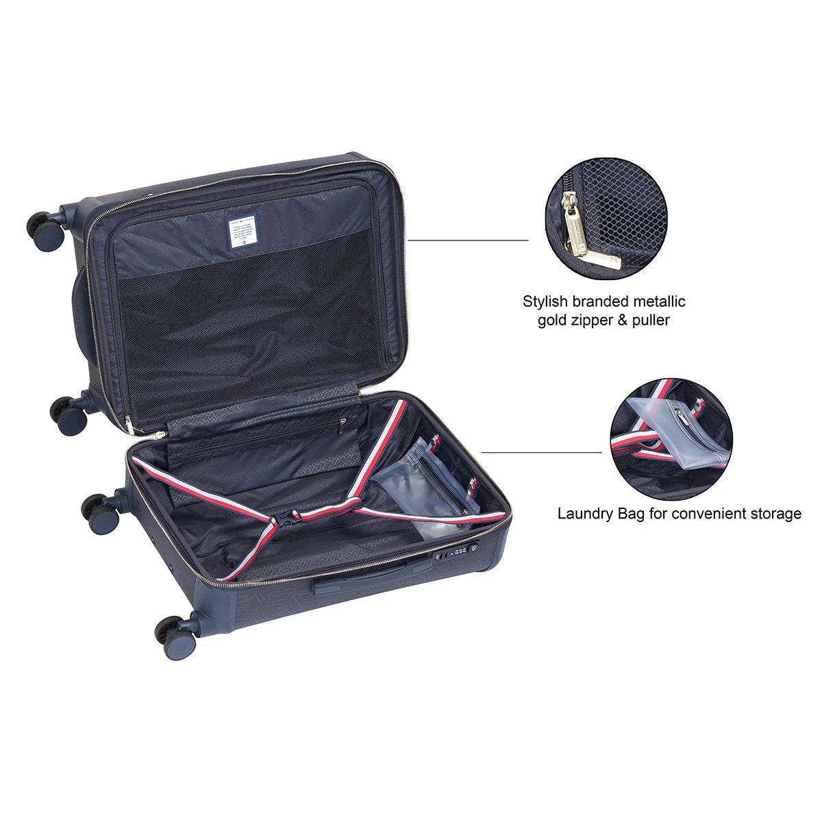 Tommy Hilfiger Jazz Hybrid Luggage - Image 16
