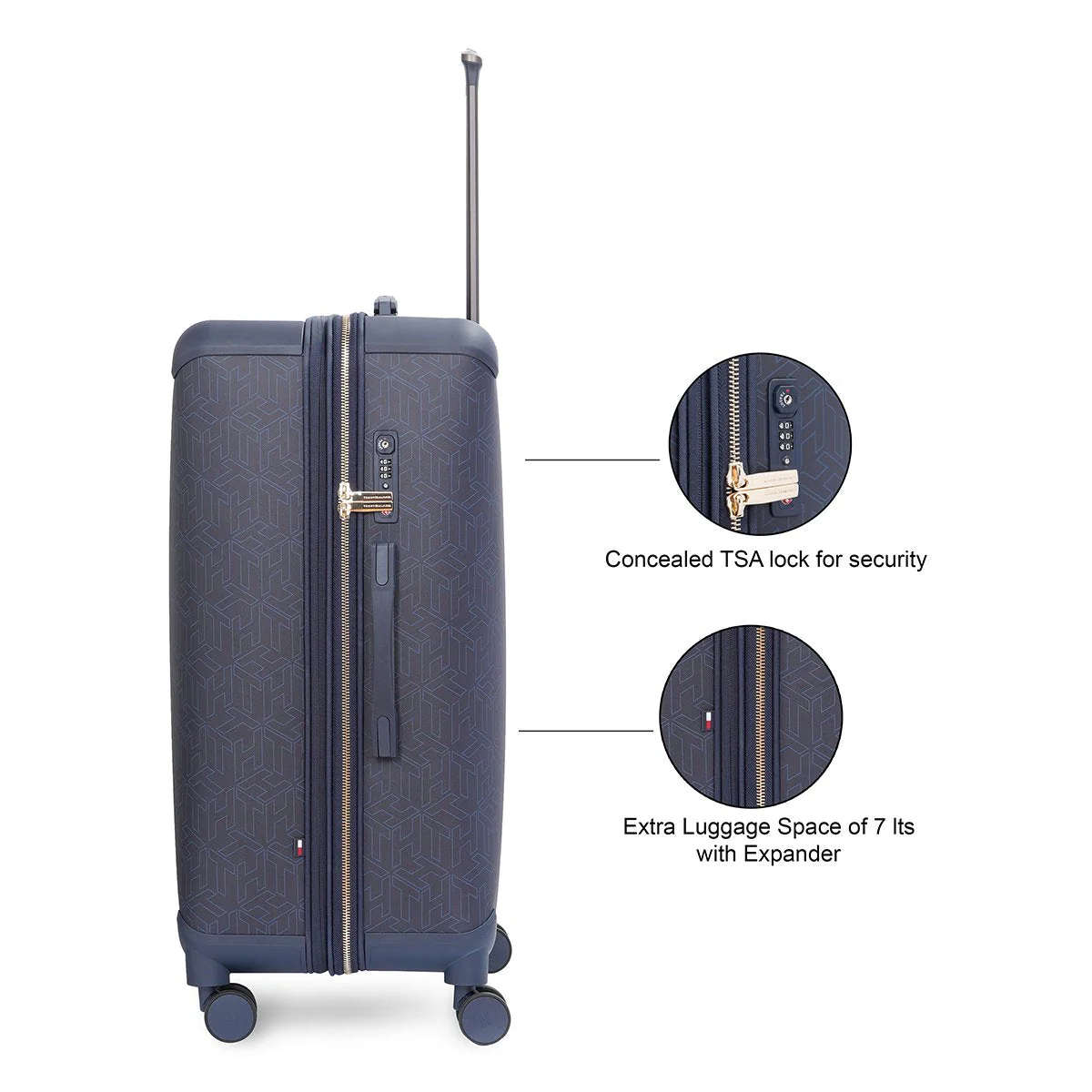 Tommy Hilfiger Jazz Hybrid Luggage - Image 30