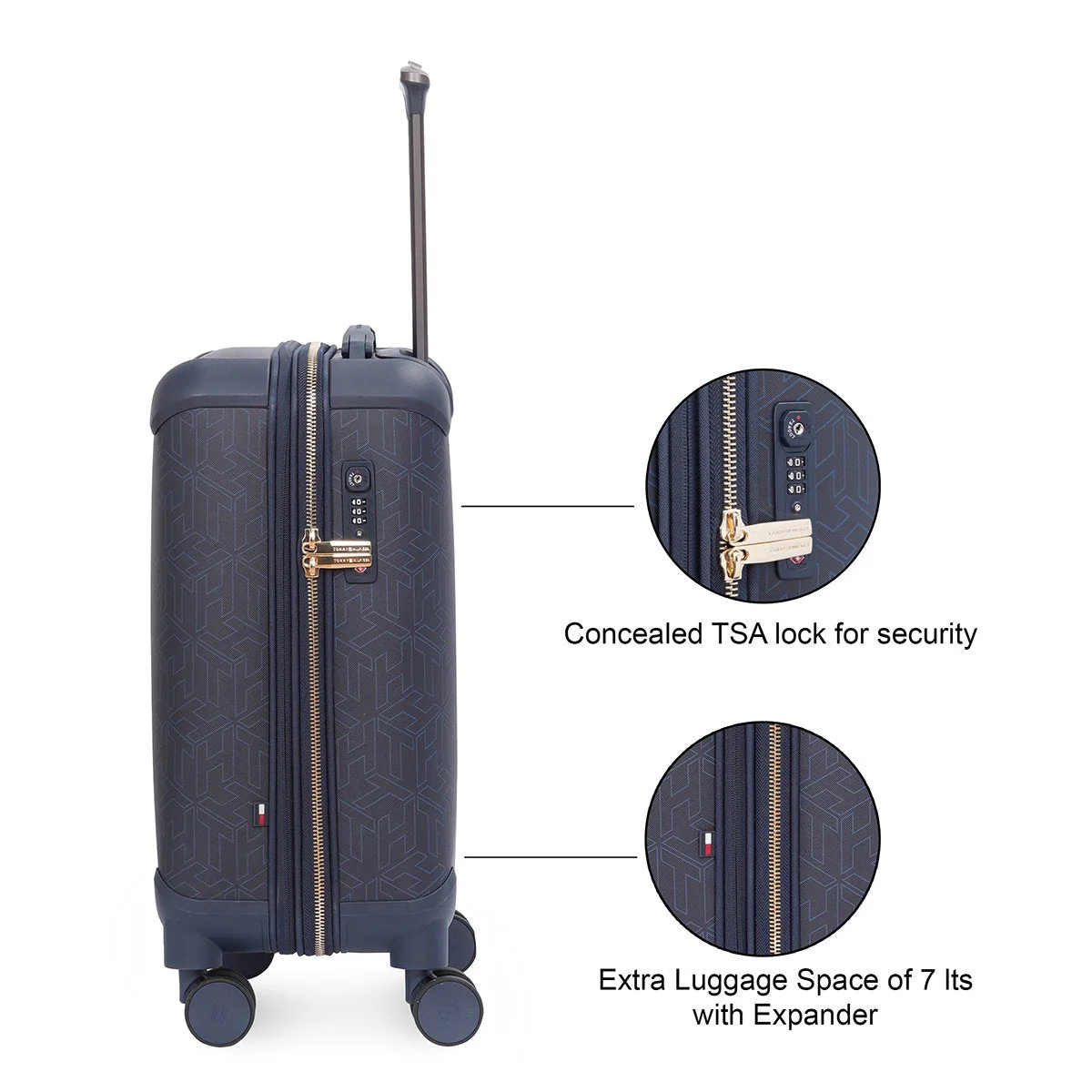 Tommy Hilfiger Jazz Hybrid Luggage - Image 5