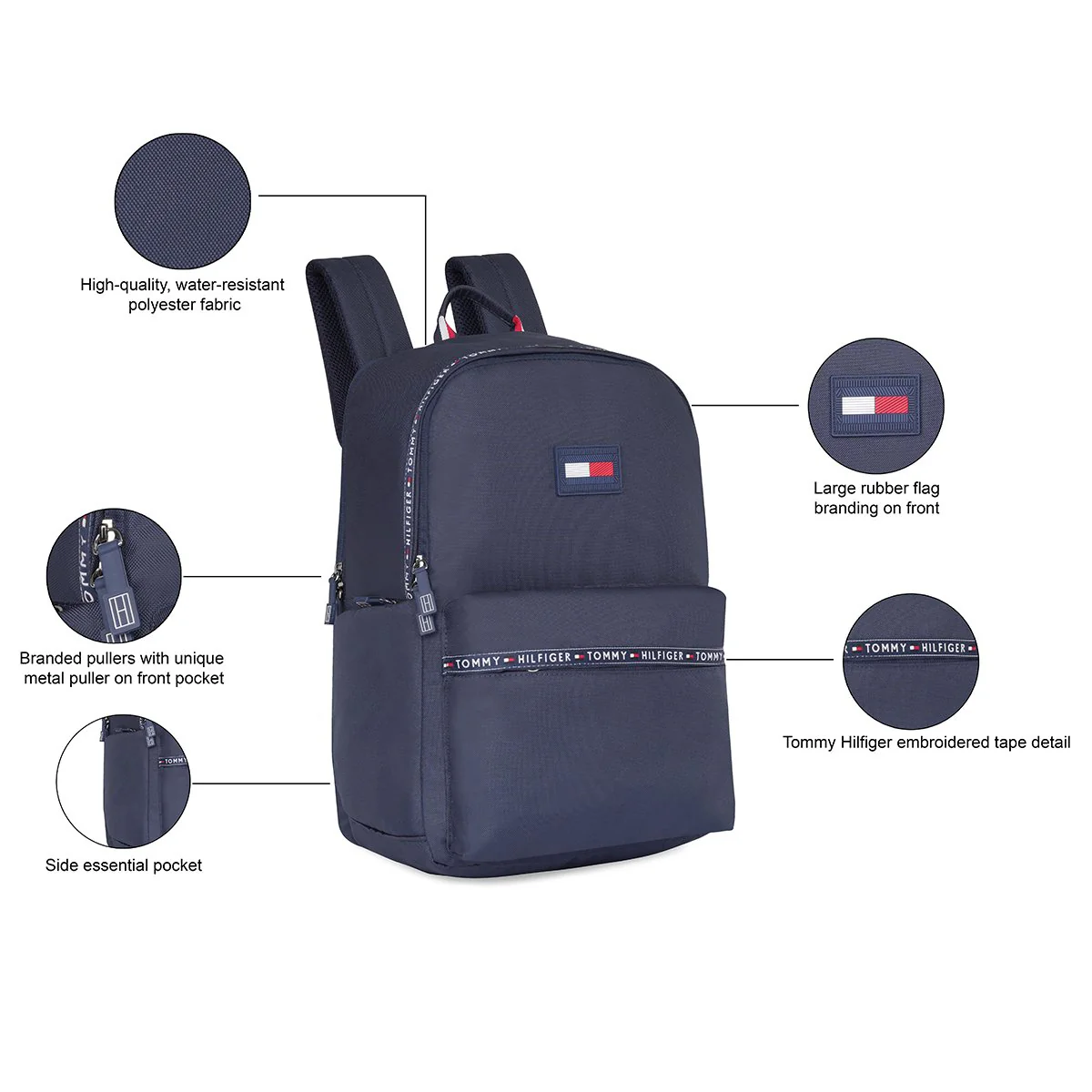 Tommy Hilfiger Joplin Laptop Backpack - Image 3