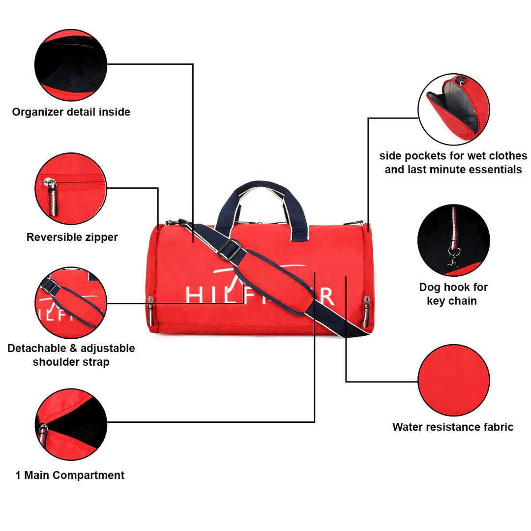 Tommy Hilfiger Kamryn Unisex Polyester Gym Bag - Image 4