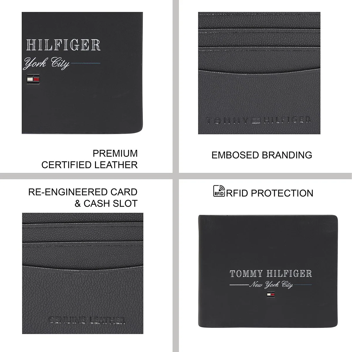 Tommy Hilfiger Kaneville Men's Slimfold Wallet - Image 8
