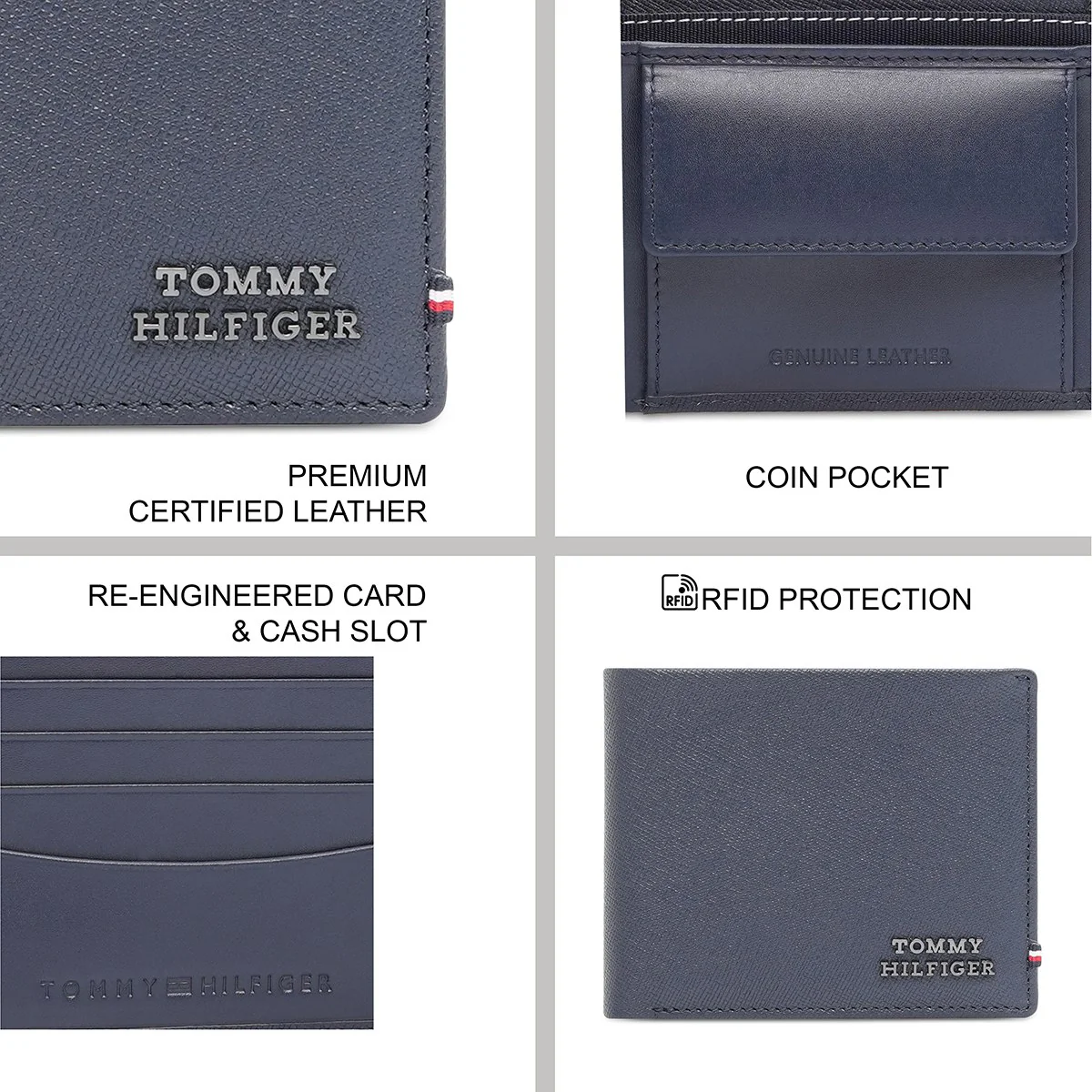 Tommy Hilfiger Keratea Men's Global Coin Wallet - Image 8