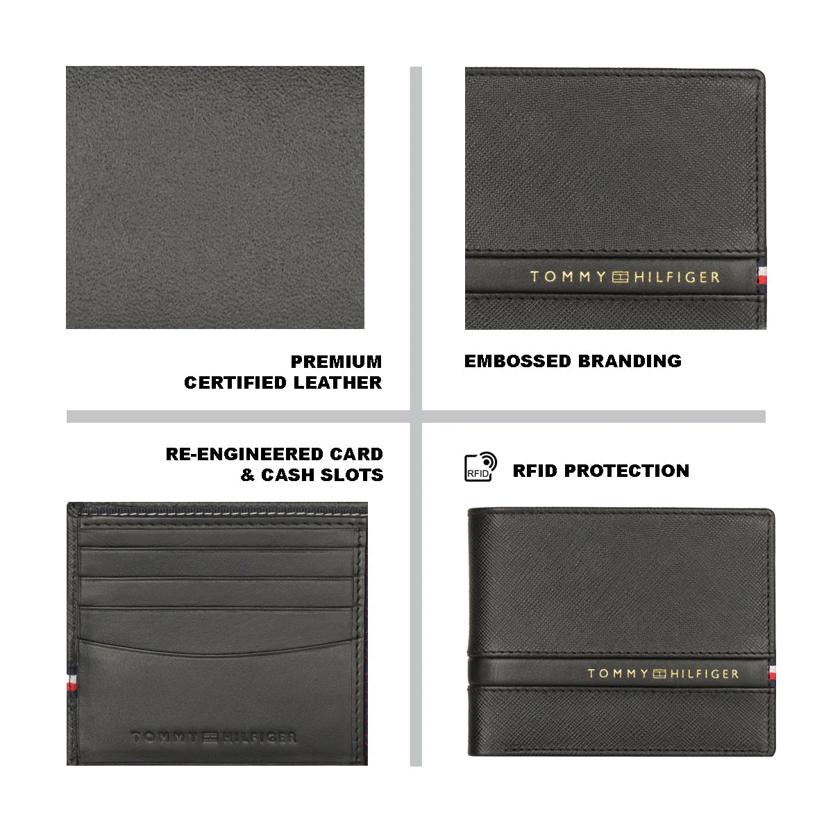 Tommy Hilfiger Lannon Men’s Global Coin Wallet - Image 4