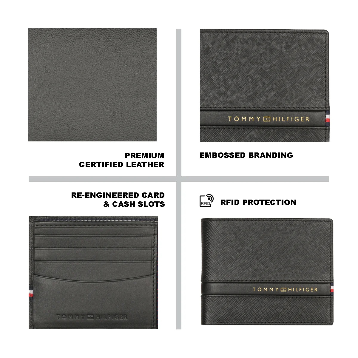 Tommy Hilfiger Lannon Men’s Passcase Wallet - Image 15