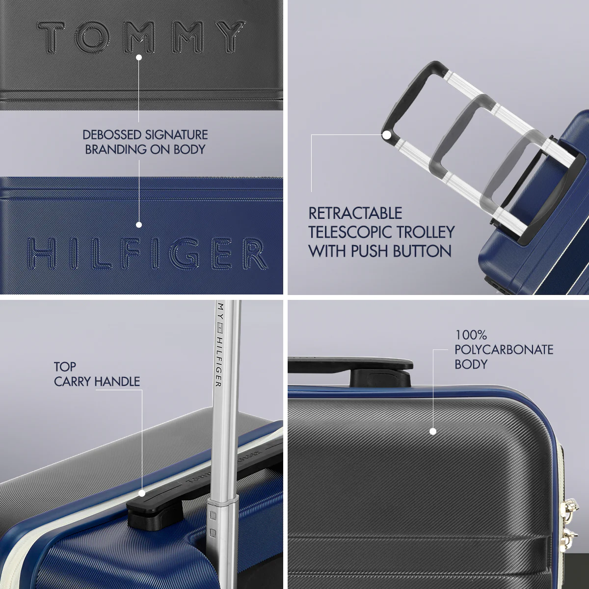 Tommy Hilfiger Las Vegas Hard Luggage - Image 4
