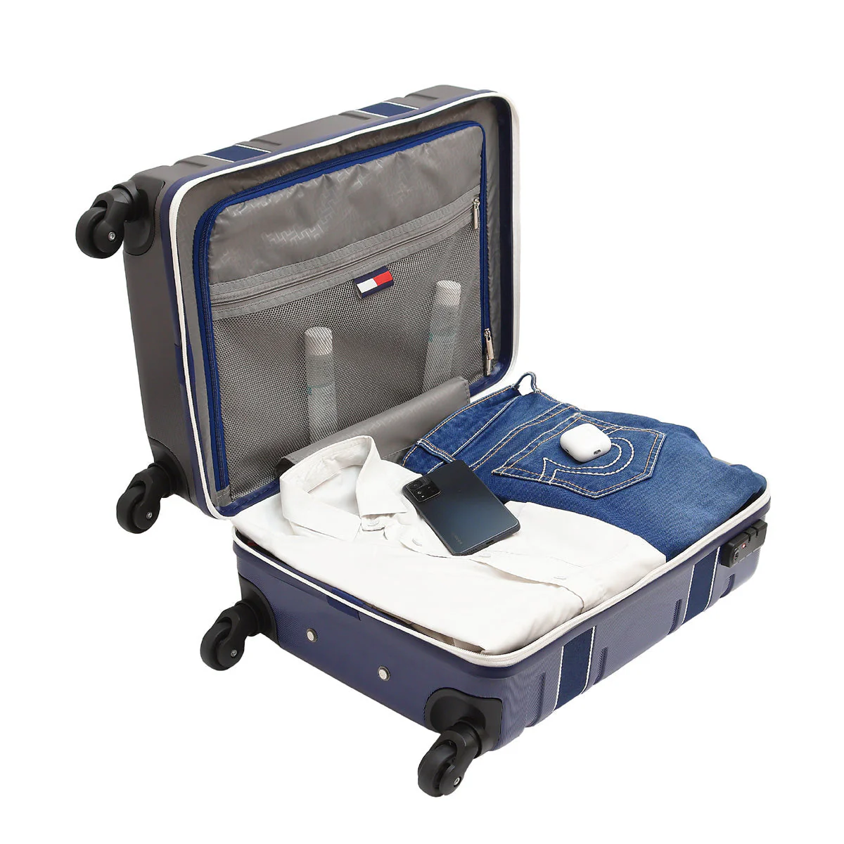 Tommy Hilfiger Las Vegas Unisex Hard Luggage ( Cabin + Cargo ) - Image 9
