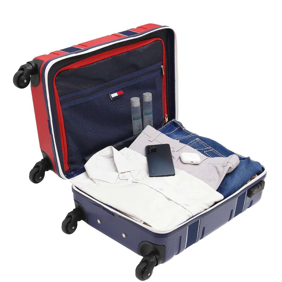 Tommy Hilfiger Las Vegas Unisex Hard Luggage ( Cabin + Cargo ) - Image 9