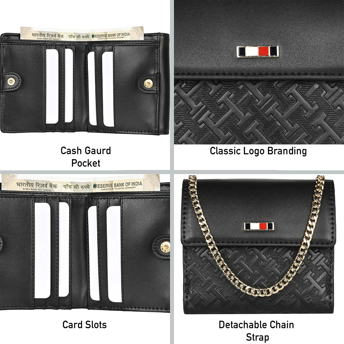Tommy Hilfiger Lautrac Women's Small Flap Wallet - Image 6
