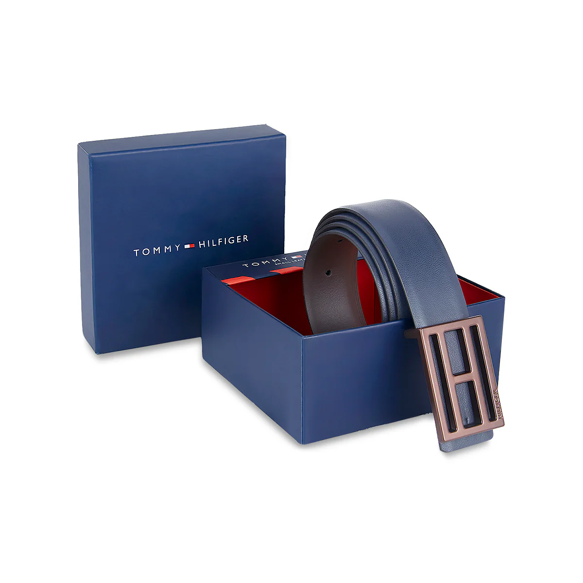 Tommy Hilfiger Leandro Men's Reversible Leather Belt - Image 15