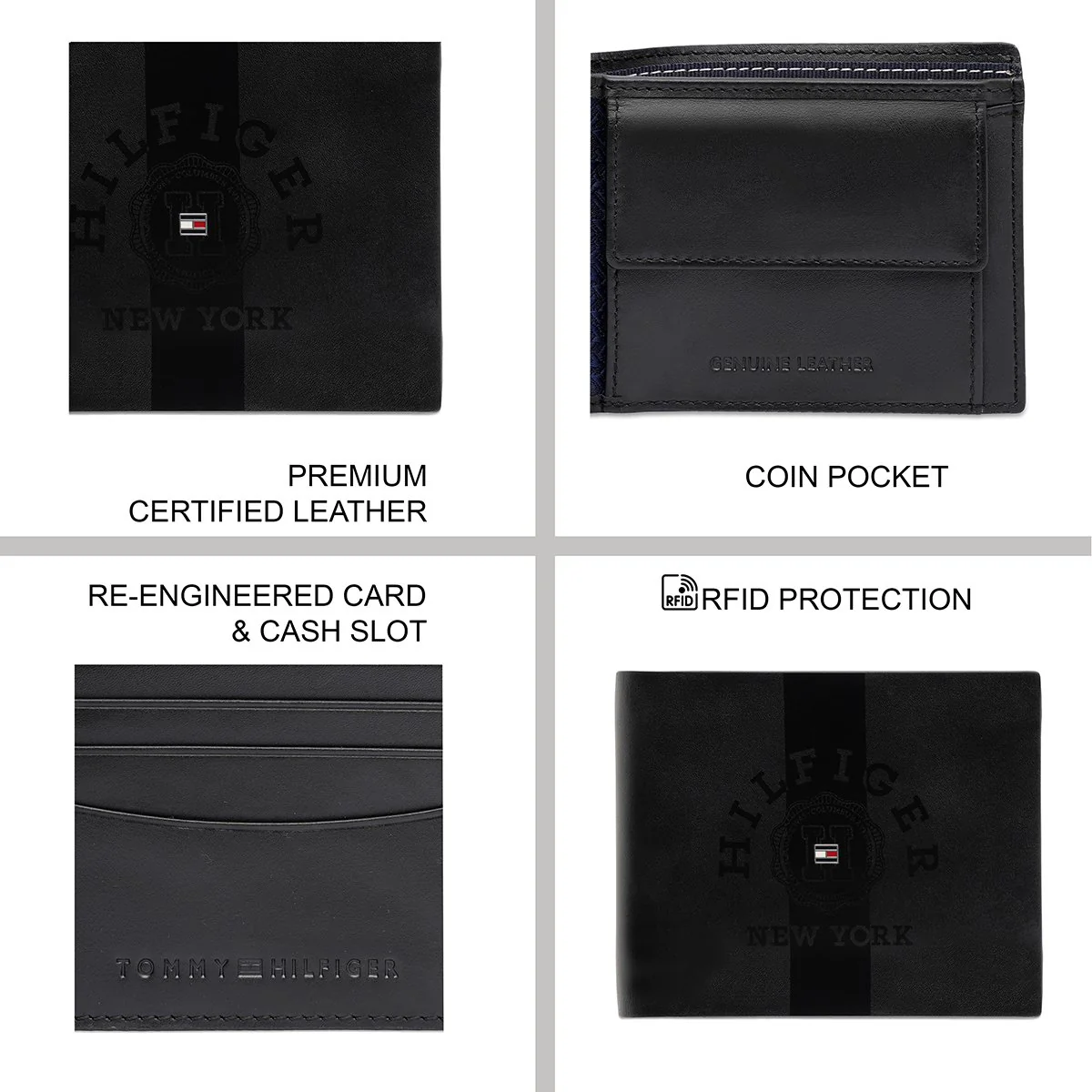 Tommy Hilfiger Loraine Men's Multicard Coin Wallet - Image 10