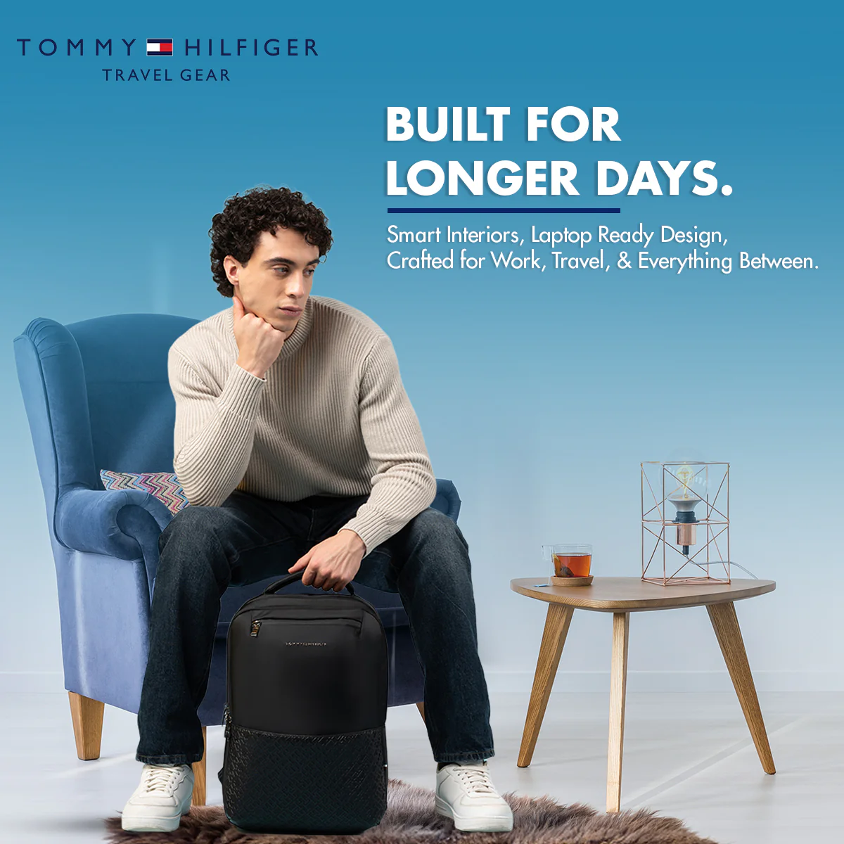 Tommy Hilfiger Lumo Laptop Backpack - Image 6