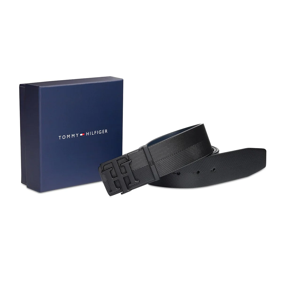Tommy Hilfiger Marais Men's Reversible Belt - Image 8
