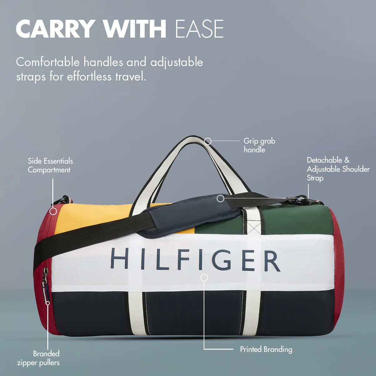 Tommy Hilfiger Marlon Gym Bag Duffle - Image 5