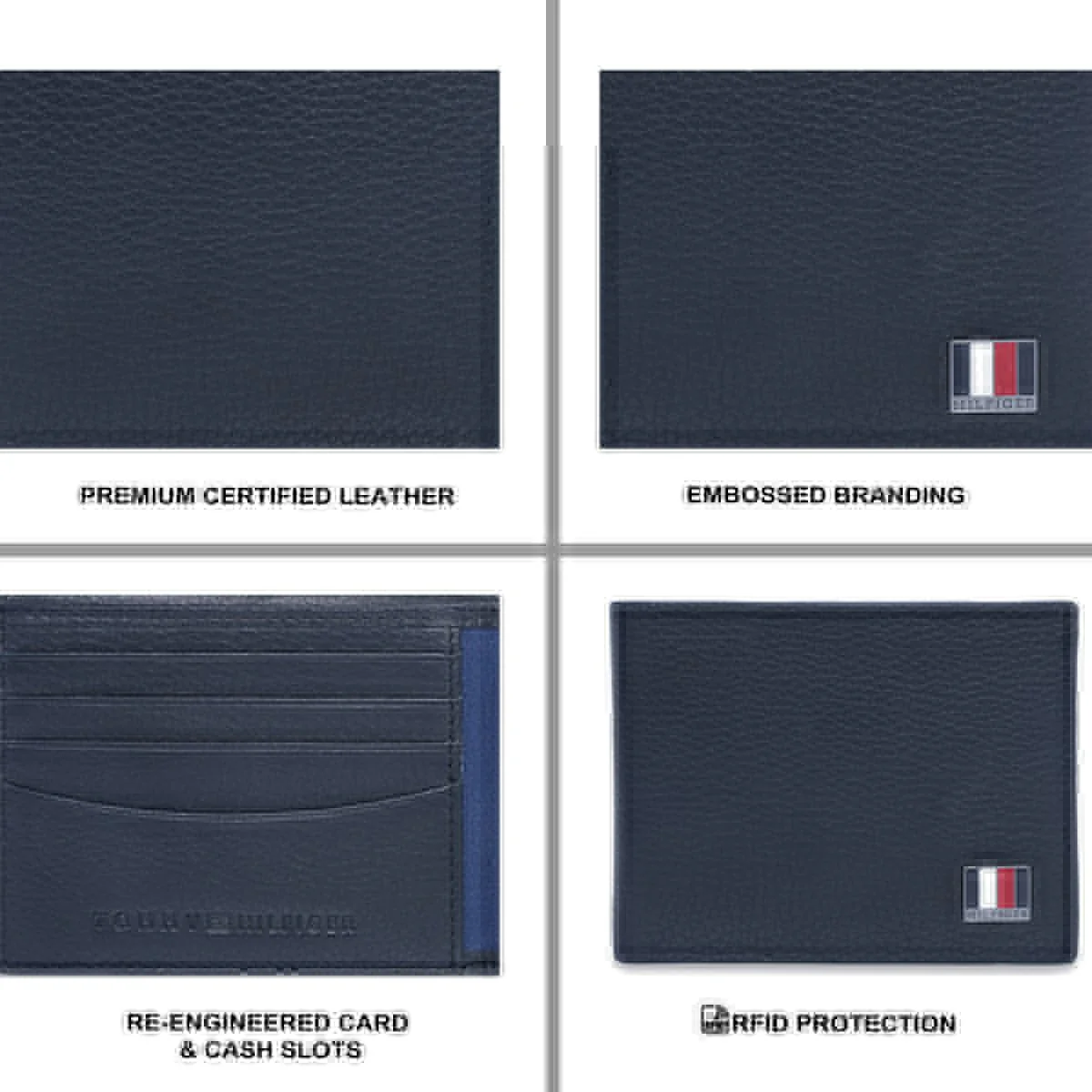 Tommy Hilfiger Mawenzi Men's Slimfold Wallet - Image 7