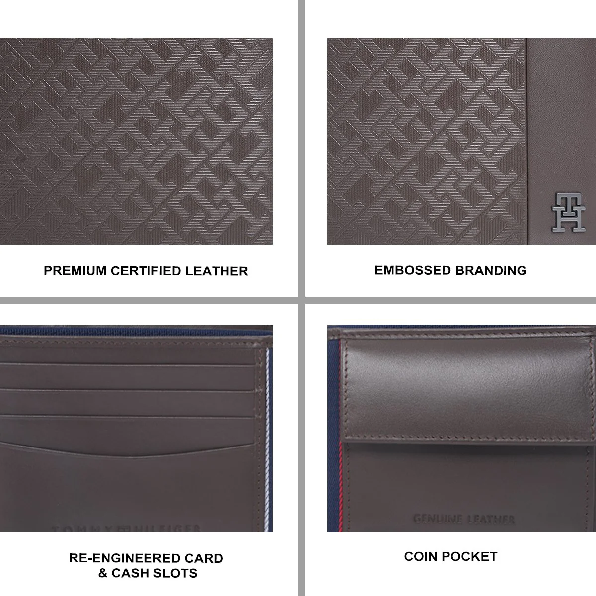 Tommy Hilfiger Melado Men's Global Coin Wallet - Image 6