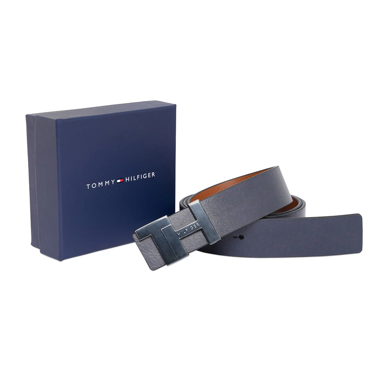 Tommy Hilfiger Menorca Men's Reversible Belt - Image 8