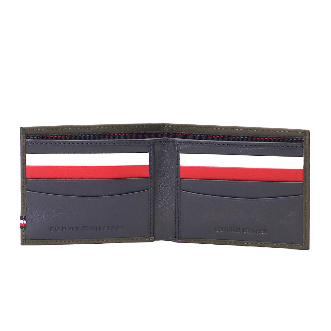 Tommy Hilfiger Milled Men's Leather Slimfold Wallet - Image 13