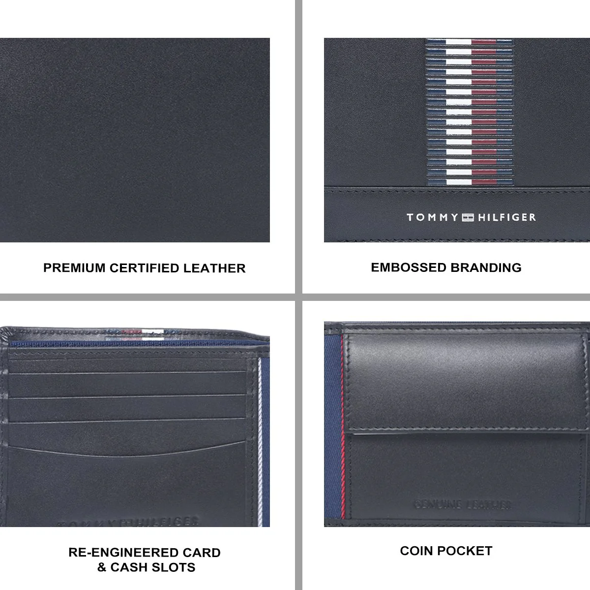 Tommy Hilfiger Minho Men's Global Coin Wallet - Image 7
