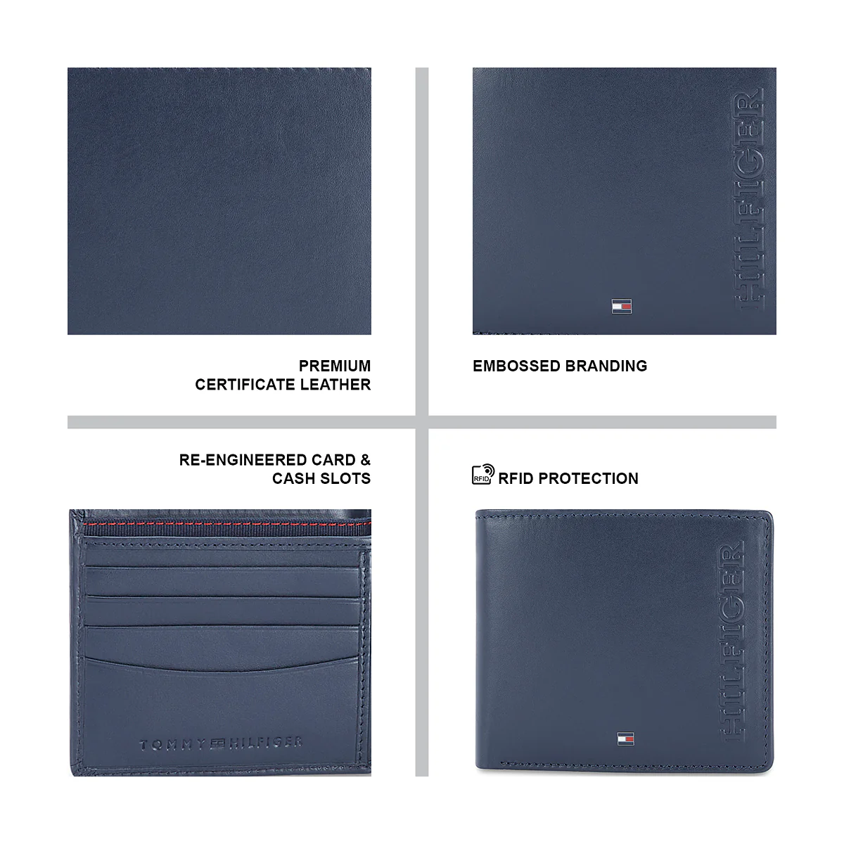 Tommy Hilfiger Miskolc Men's Leather Wallet - Image 4