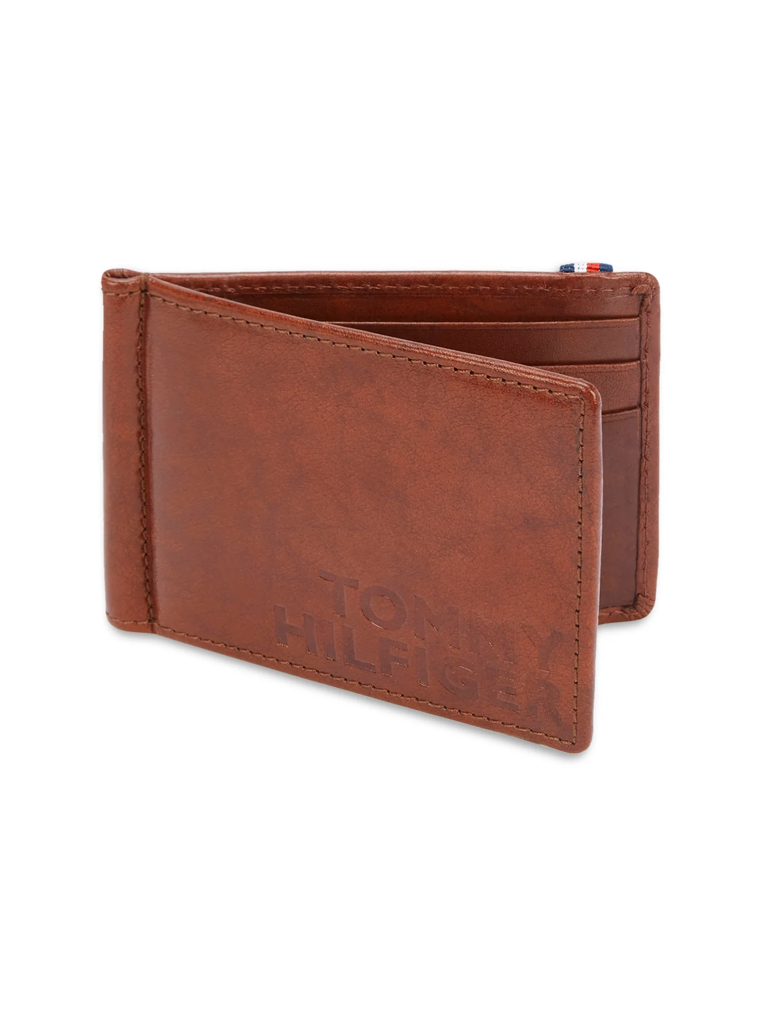 Tommy Hilfiger Molde Men's Leather Moneyclip Wallet - Image 10