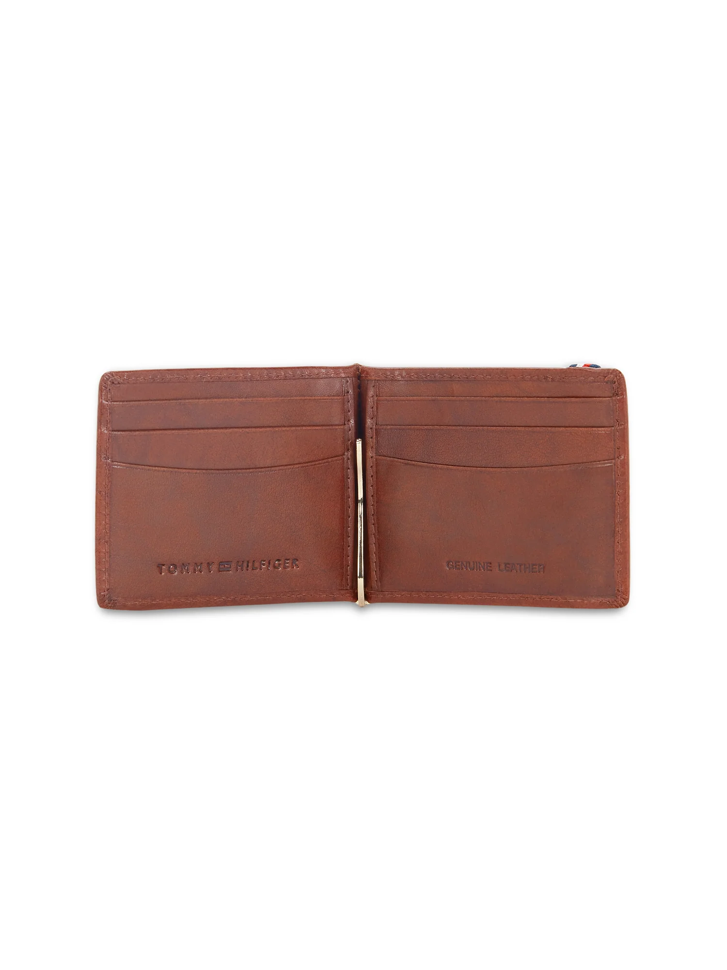 Tommy Hilfiger Molde Men's Leather Moneyclip Wallet - Image 13