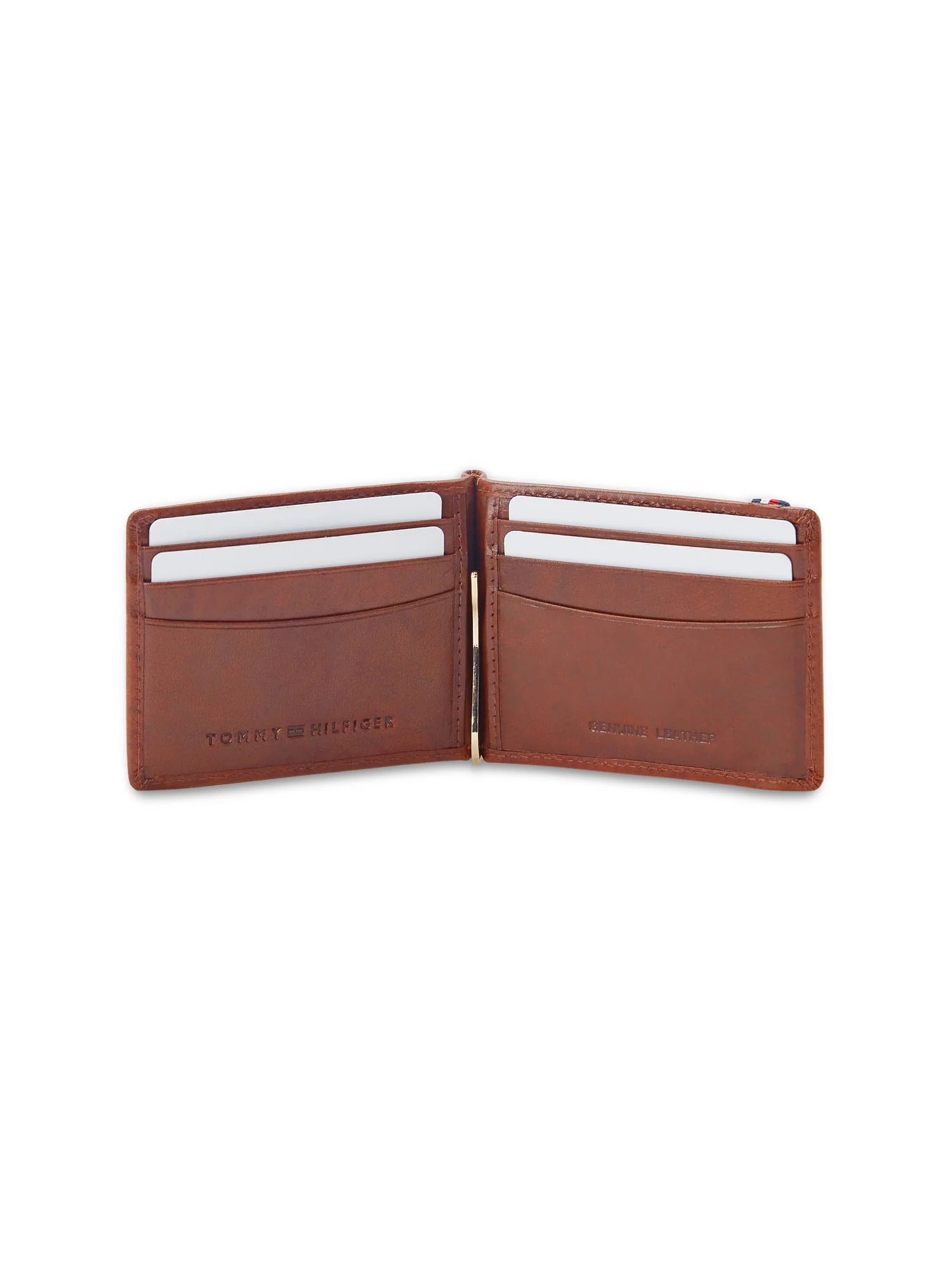 Tommy Hilfiger Molde Men's Leather Moneyclip Wallet - Image 15