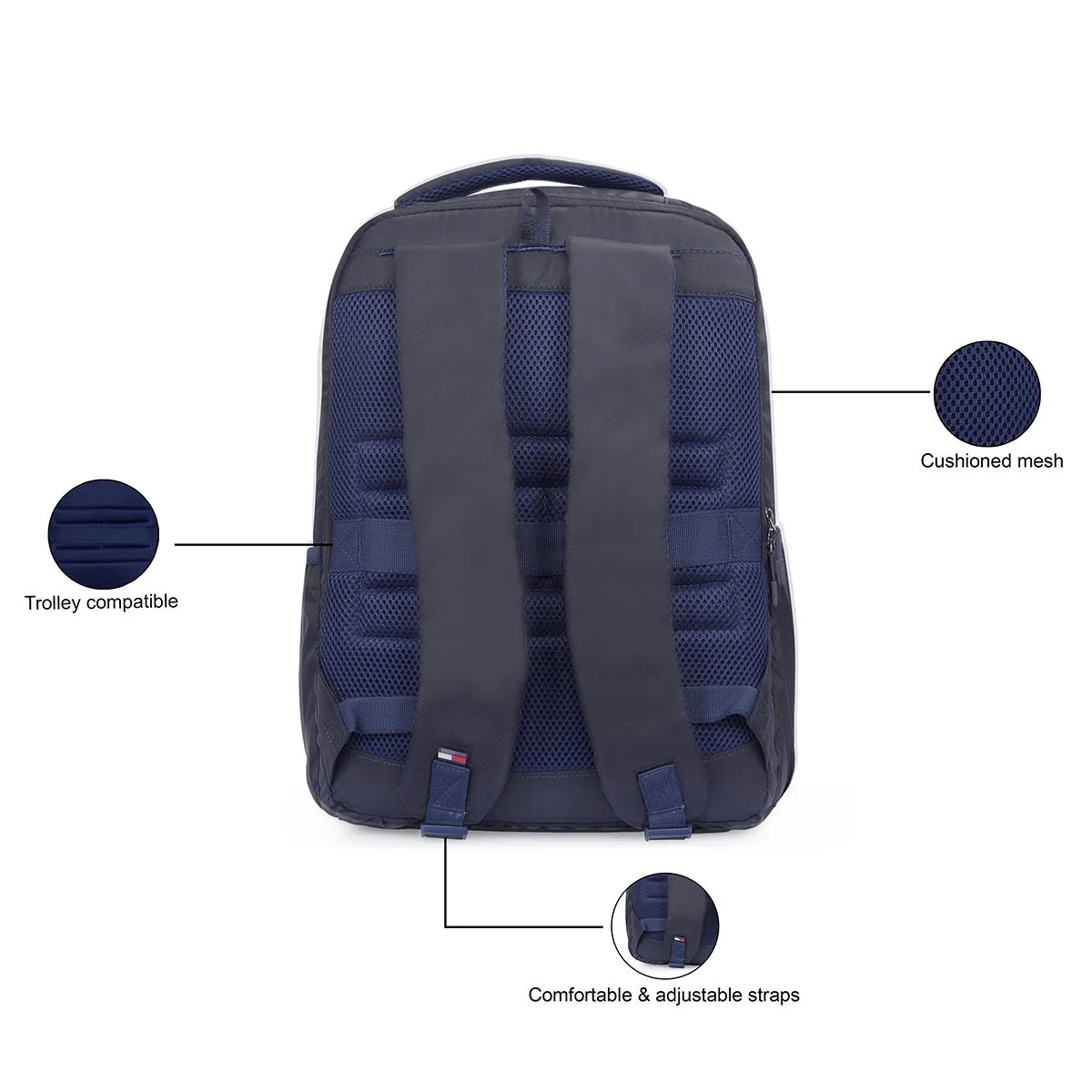 Tommy Hilfiger Monroe Laptop Backpack - Image 4