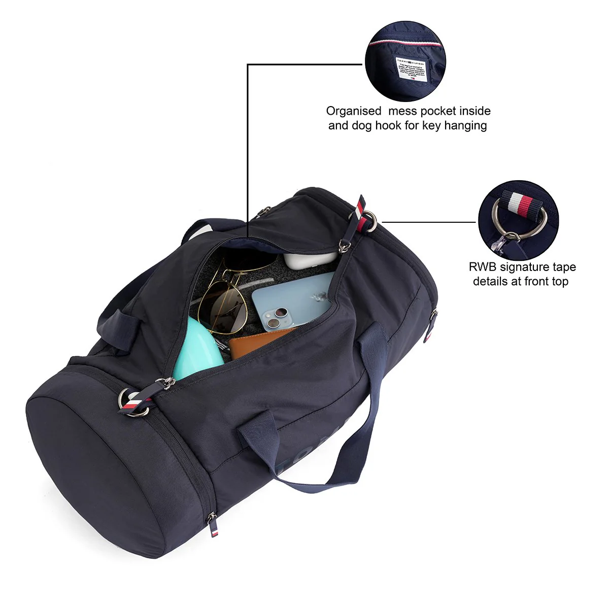 Tommy Hilfiger Myles Duffle Bag - Image 8
