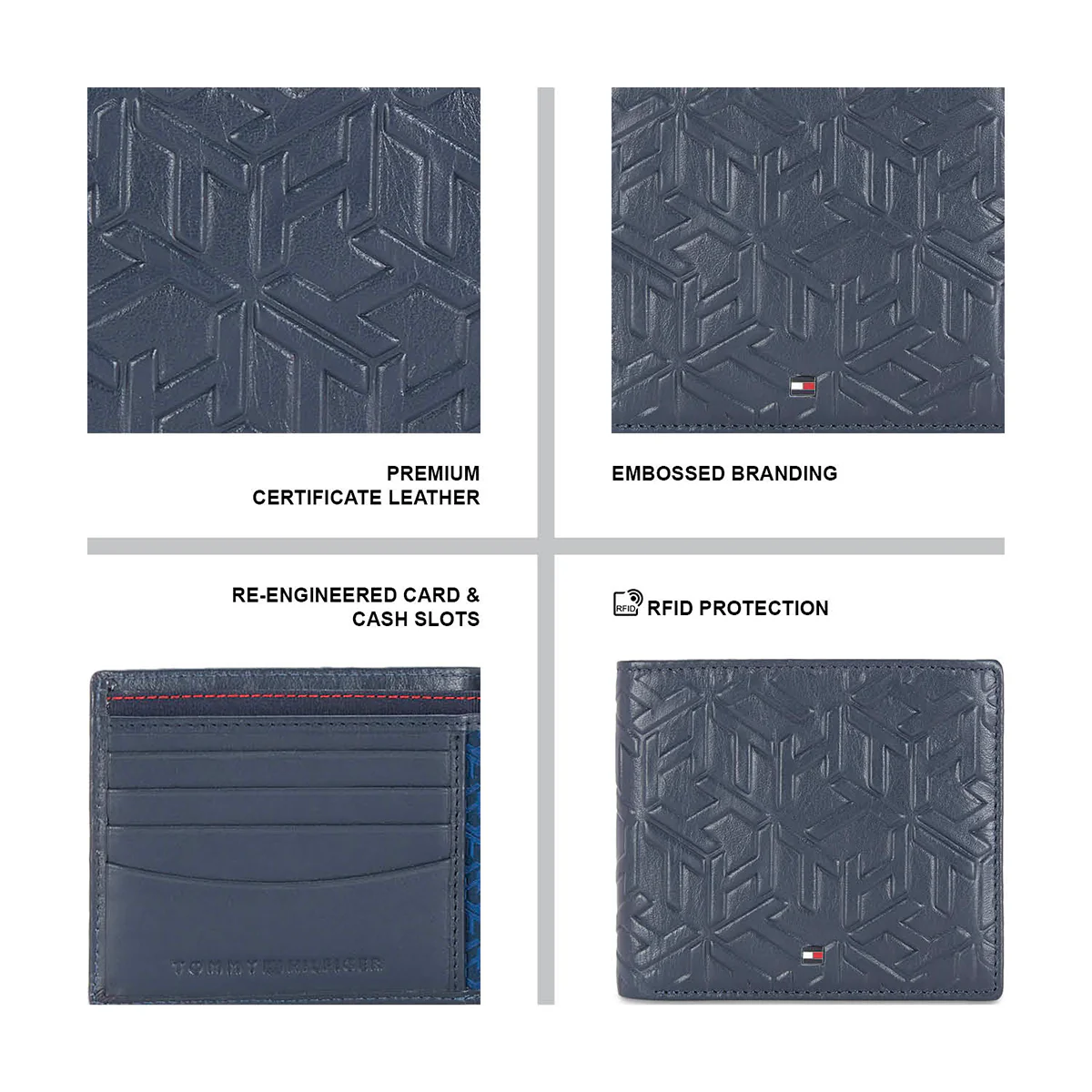 Tommy Hilfiger Namsos Men's Leather Wallet - Image 4
