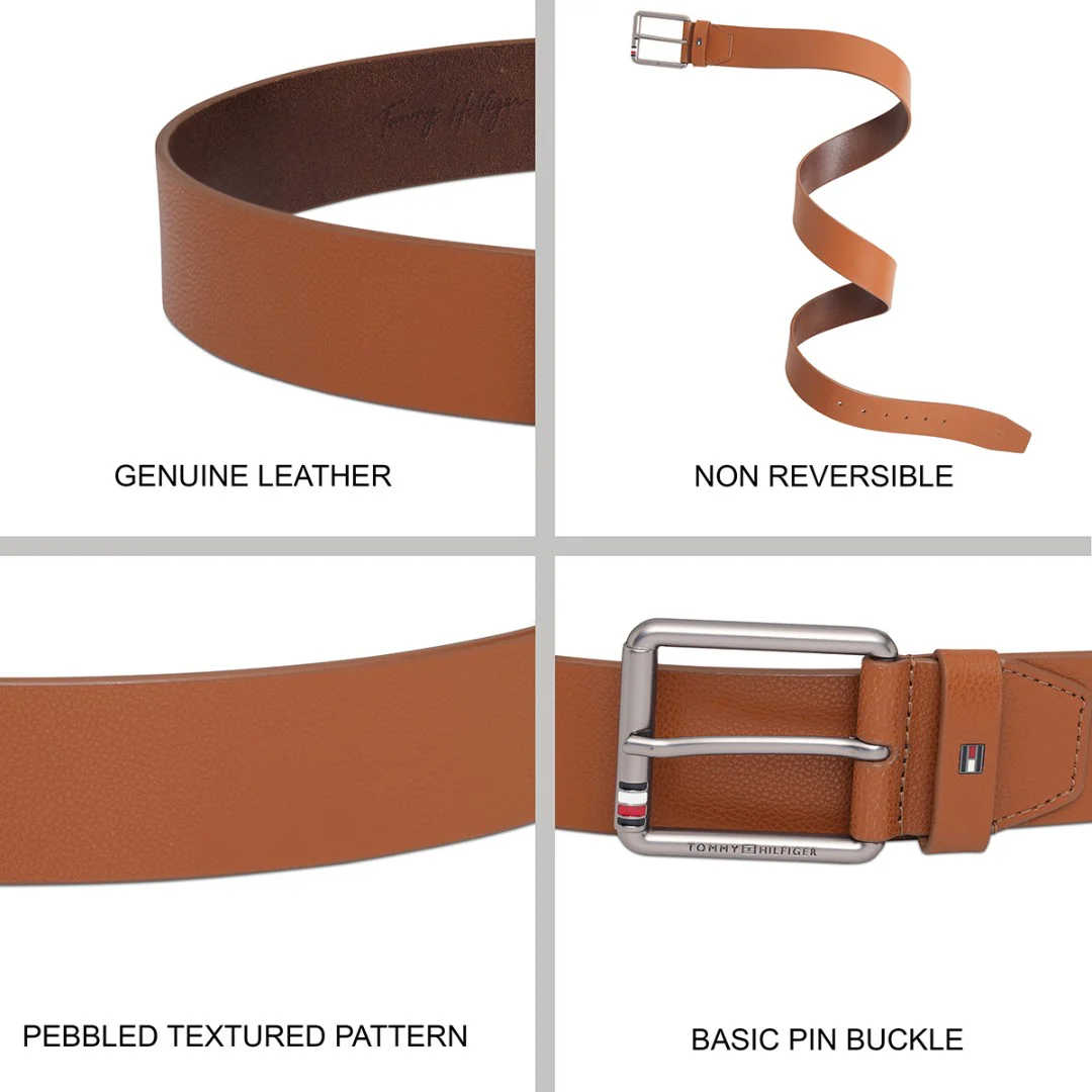 Tommy Hilfiger Nassau Men's Non Reversible Belt - Image 4