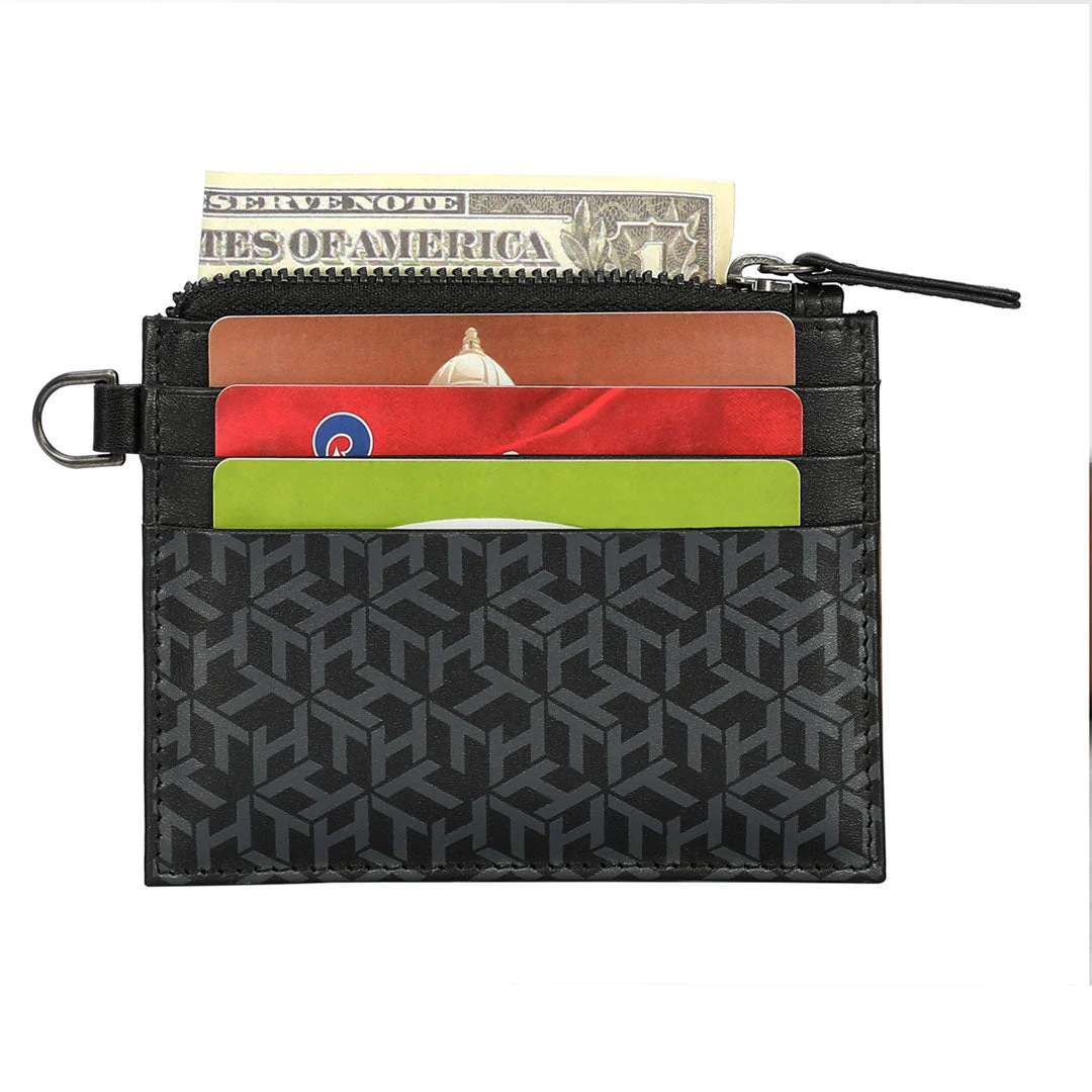 Tommy Hilfiger Niles Men's Leather Card Holder - Image 11