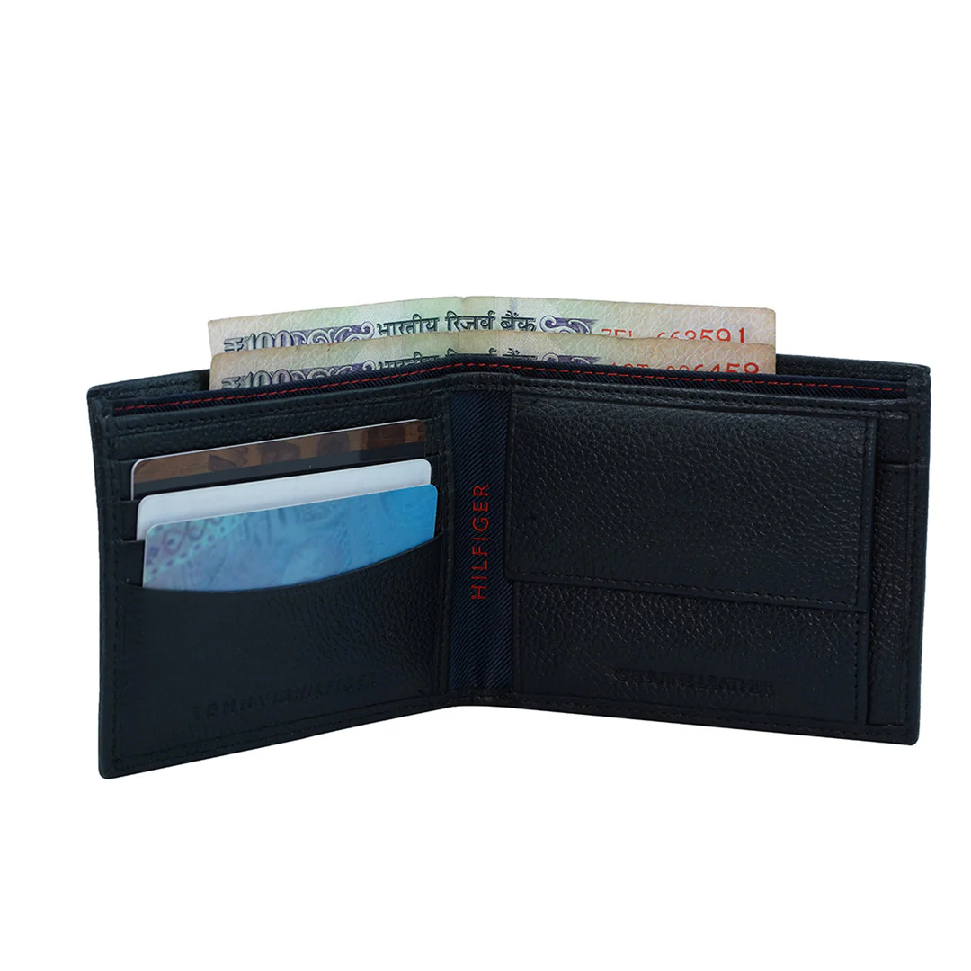 Tommy Hilfiger Nixon Men's Leather Global Coin Wallet - Image 7