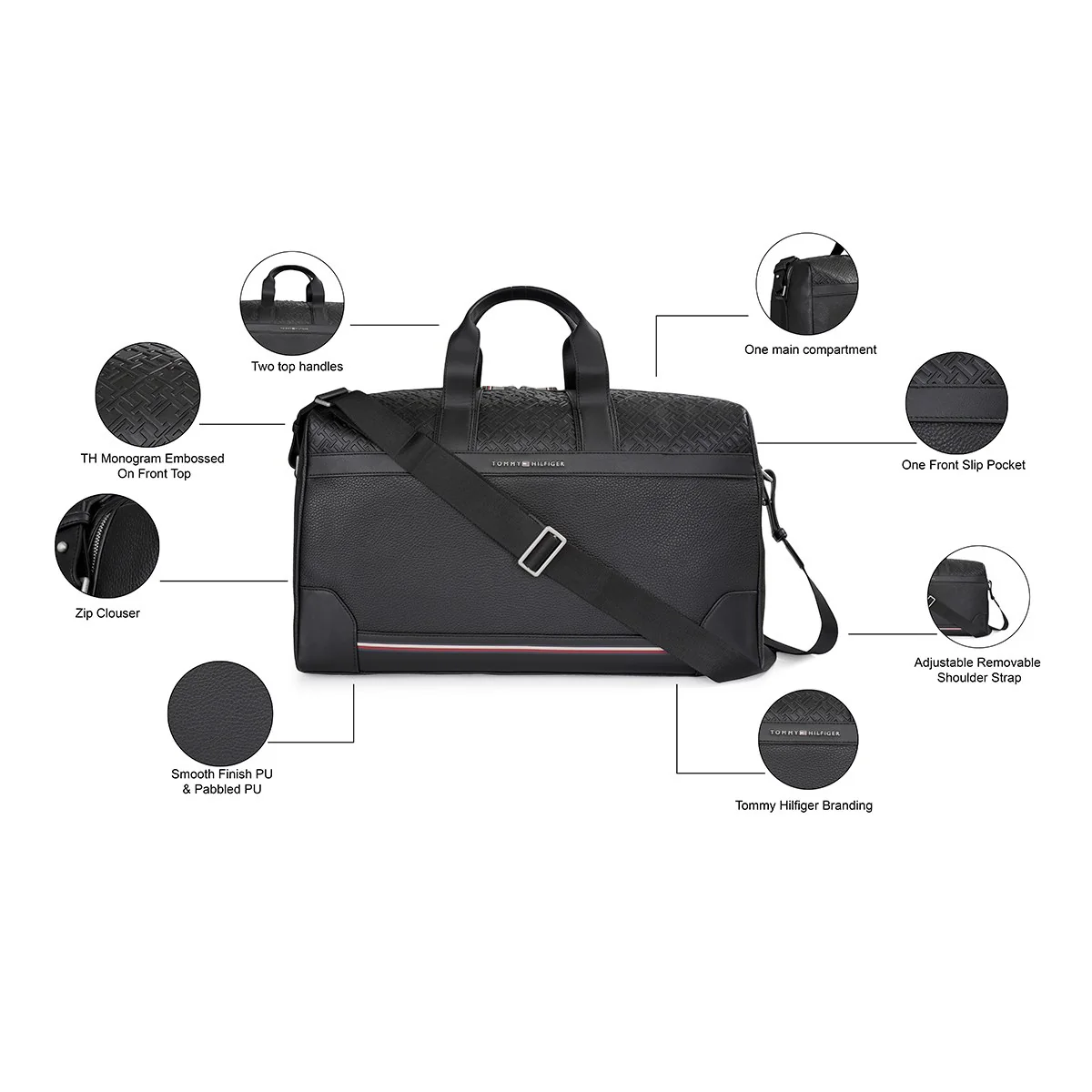 Tommy Hilfiger Norwich Men's Gym Bag - Image 8