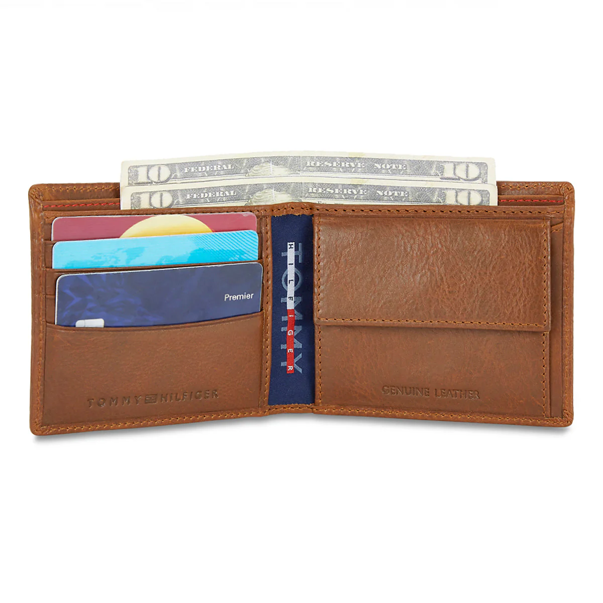 Tommy Hilfiger Oliver Men's Leather Global Coin Wallet - Image 5
