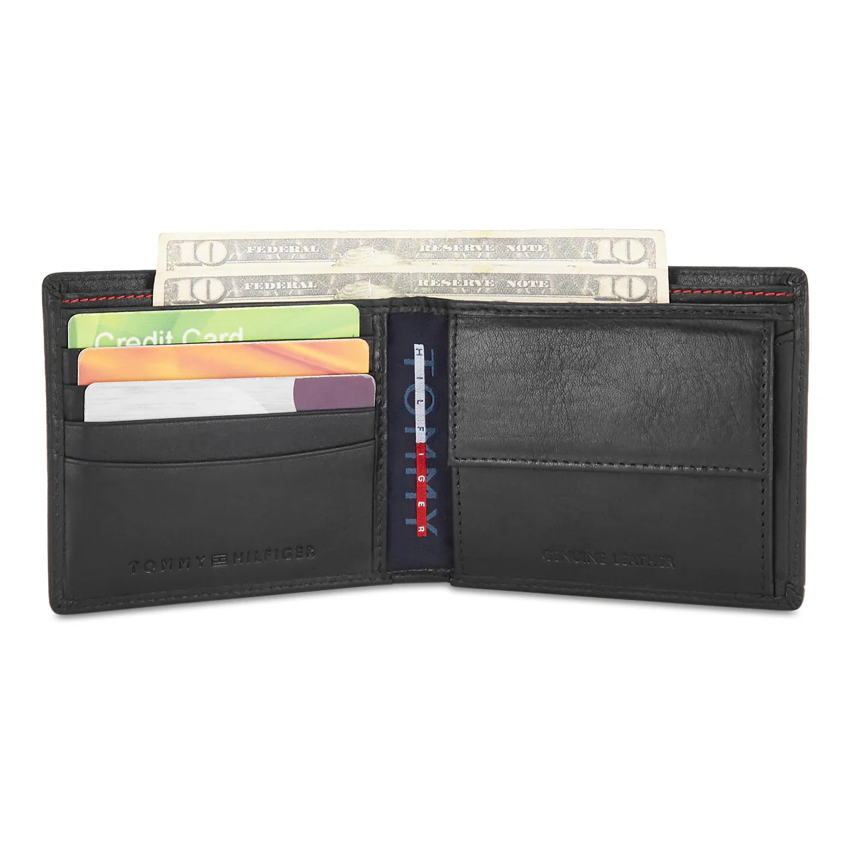 Tommy Hilfiger Oliver Men's Leather Global Coin Wallet - Image 12