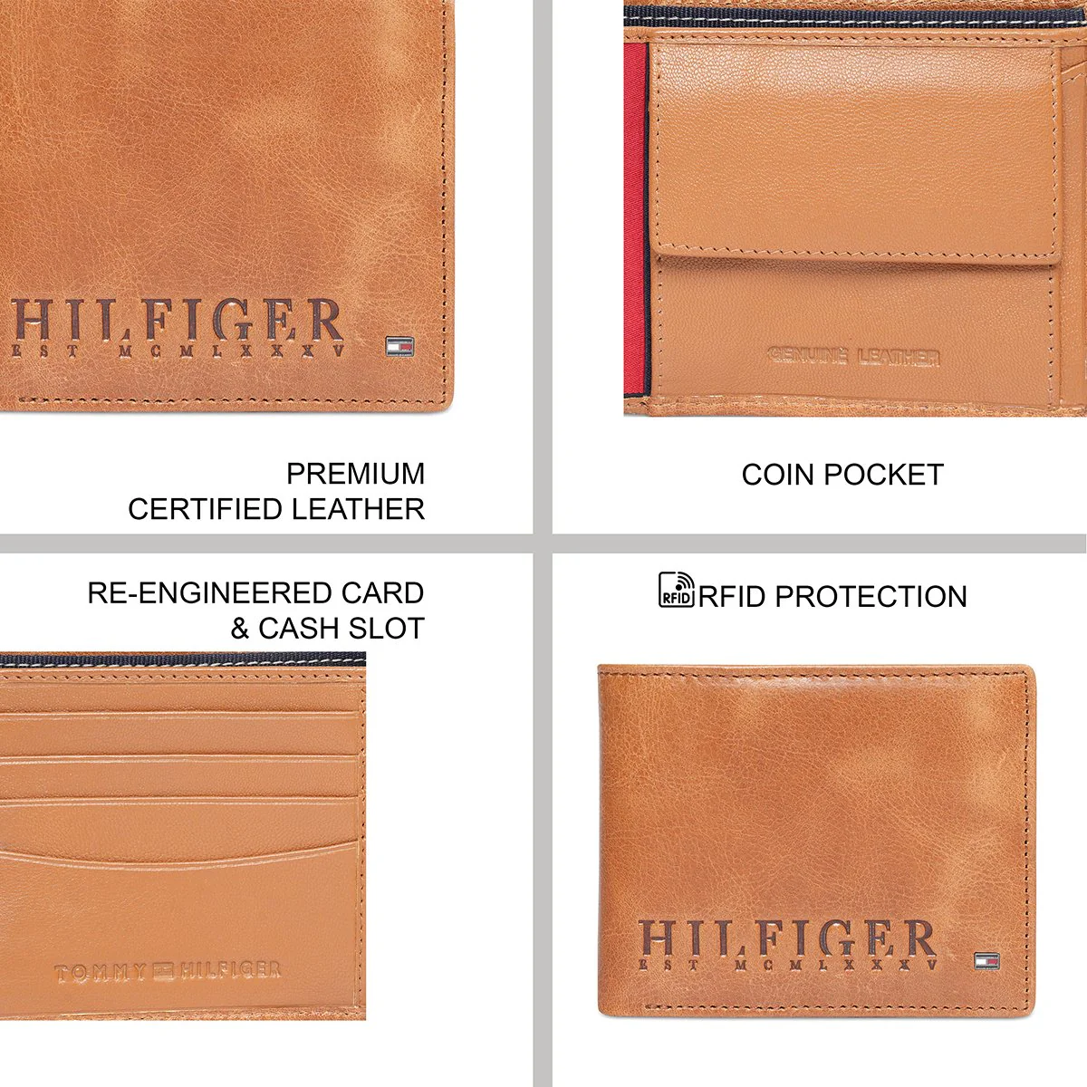 Tommy Hilfiger Orkney Men's Global Coin Wallet - Image 8