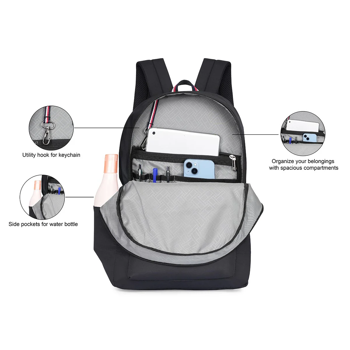 Tommy Hilfiger Oroville Laptop Backpack - Image 6